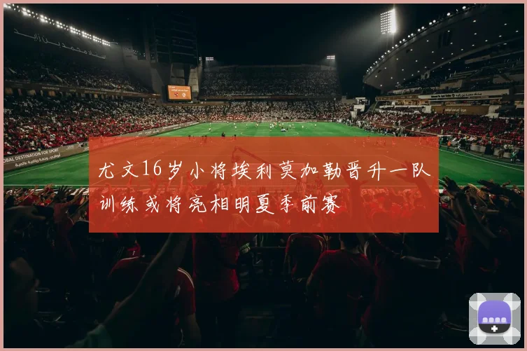 尤文16岁小将埃利莫加勒晋升一队训练或将亮相明夏季前赛